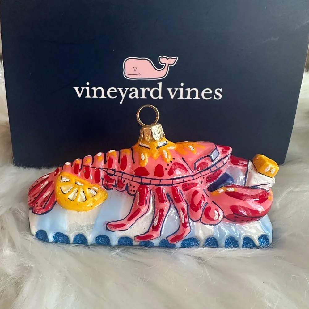Vineyard Vines Lobster Bake Ornament - Picture 1 of 8